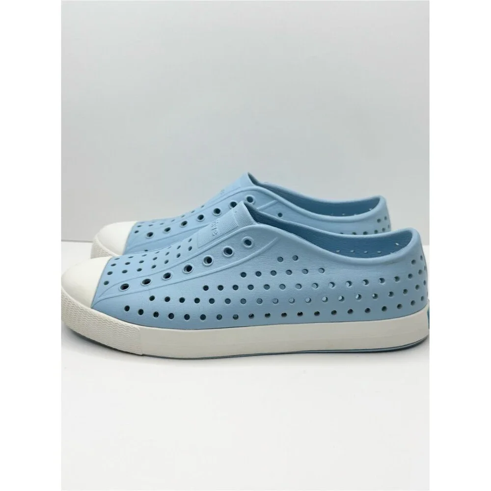 Native Jefferson Sky Blue Water Shoes Youth Juniors Girls Size 5